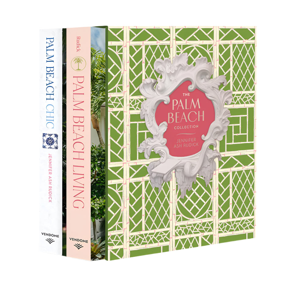 The Palm Beach Collection: Architecture, Designs, and Gardens - Coffee Table Book Set