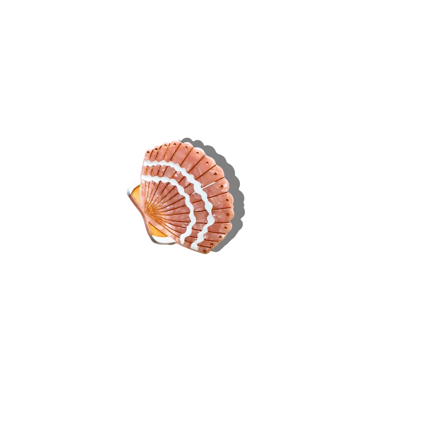 Seashell Claw Hair Clip