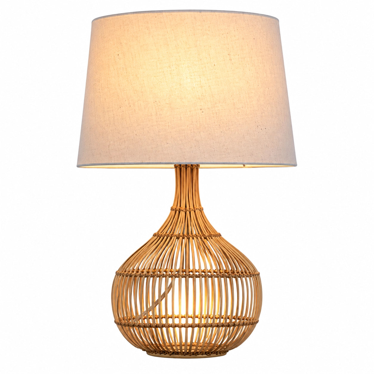 Rattan Table Lamp