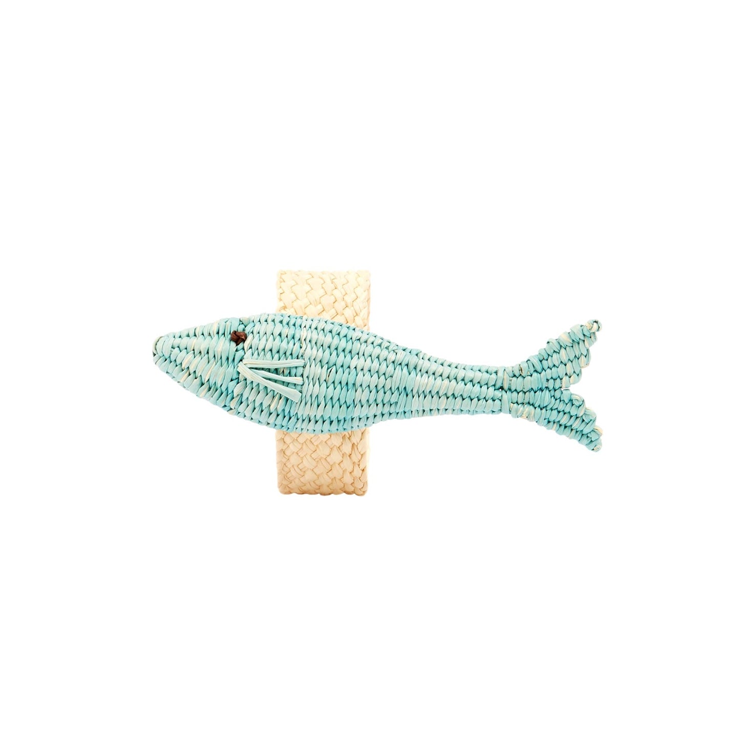 Light Blue Sardine Napkin Ring