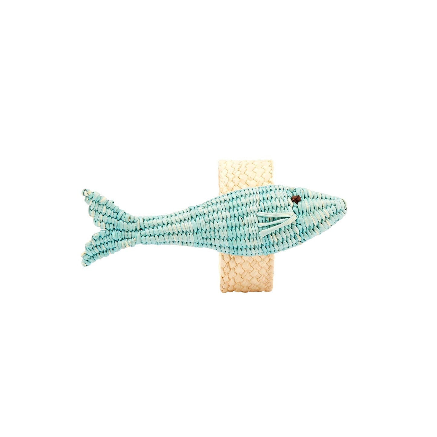 Light Blue Sardine Napkin Ring