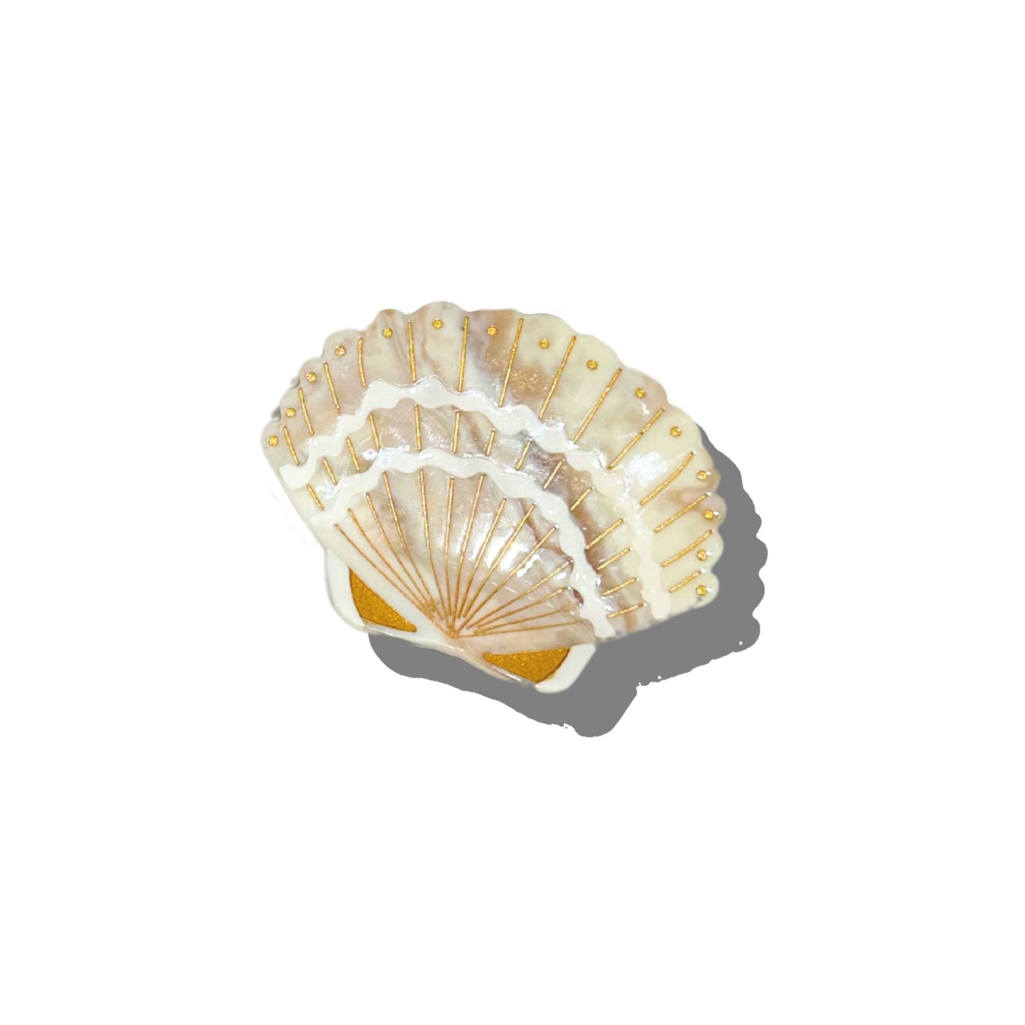 Seashell Claw Hair Clip