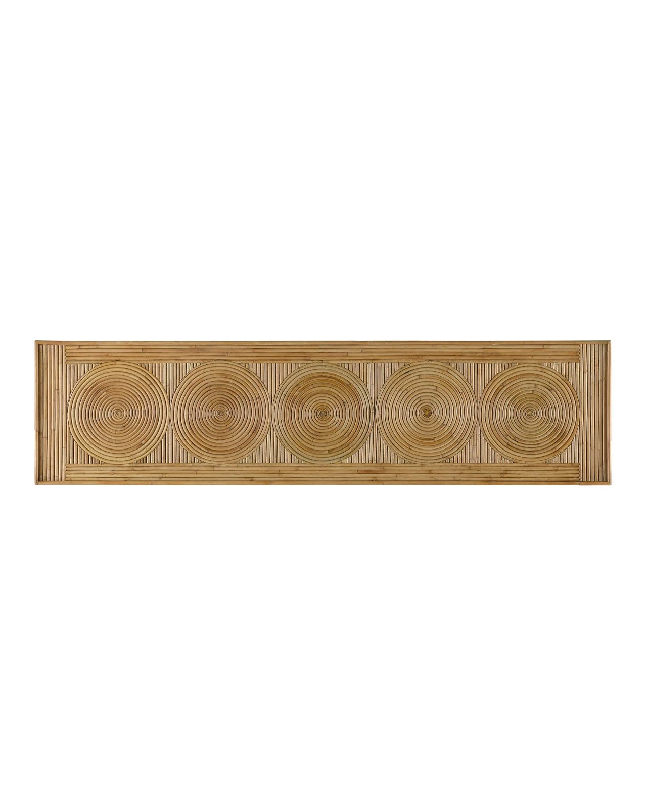 Thin Rattan Console