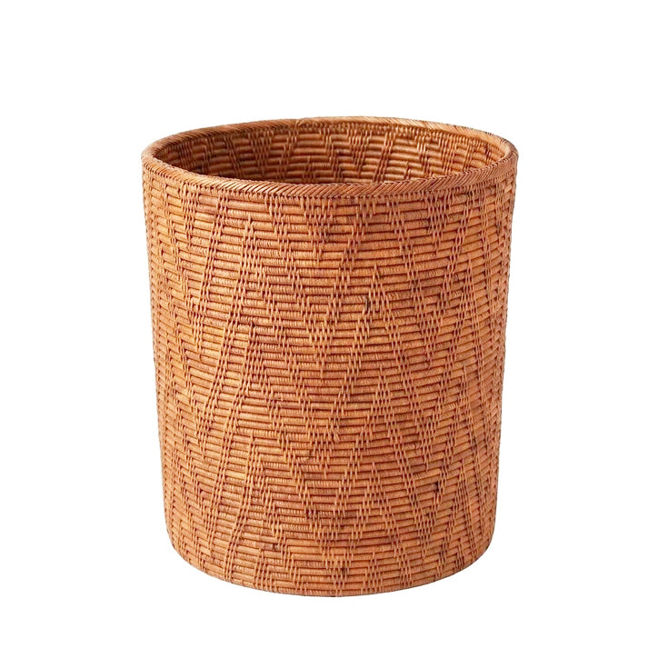 Baliata® Round Waste Basket Chevron Motif