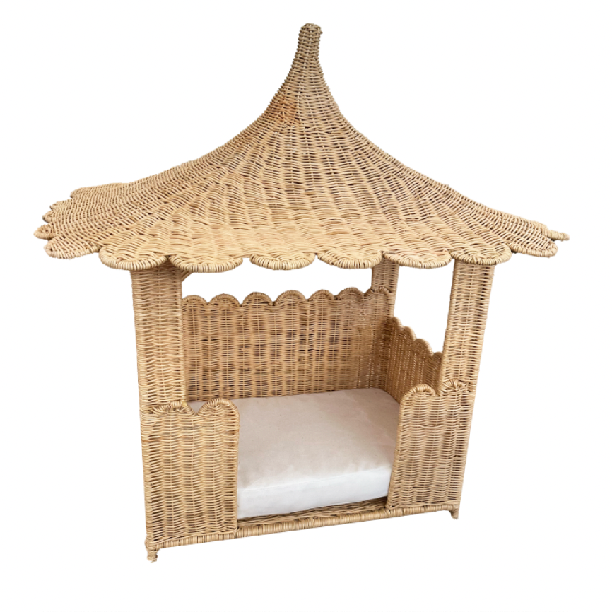 Wicker Dog House