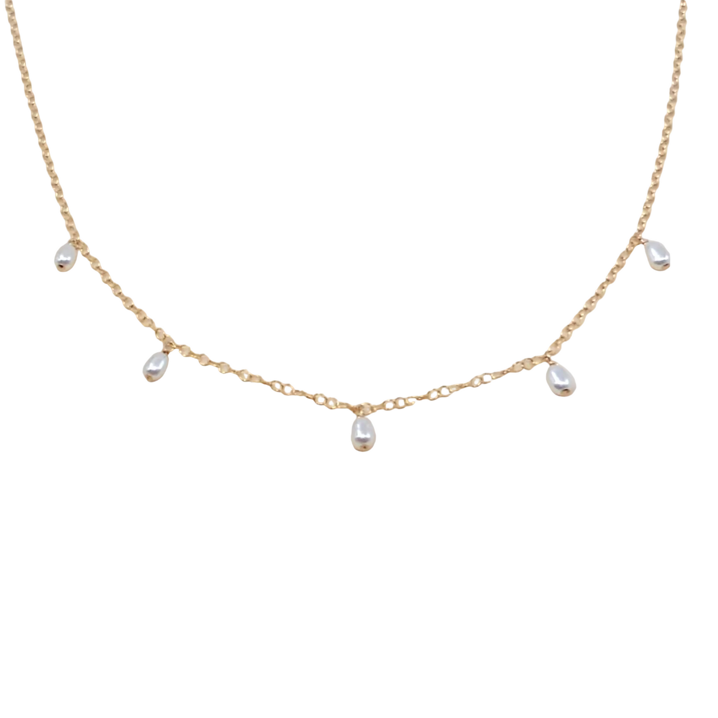 Five Pearl Necklace