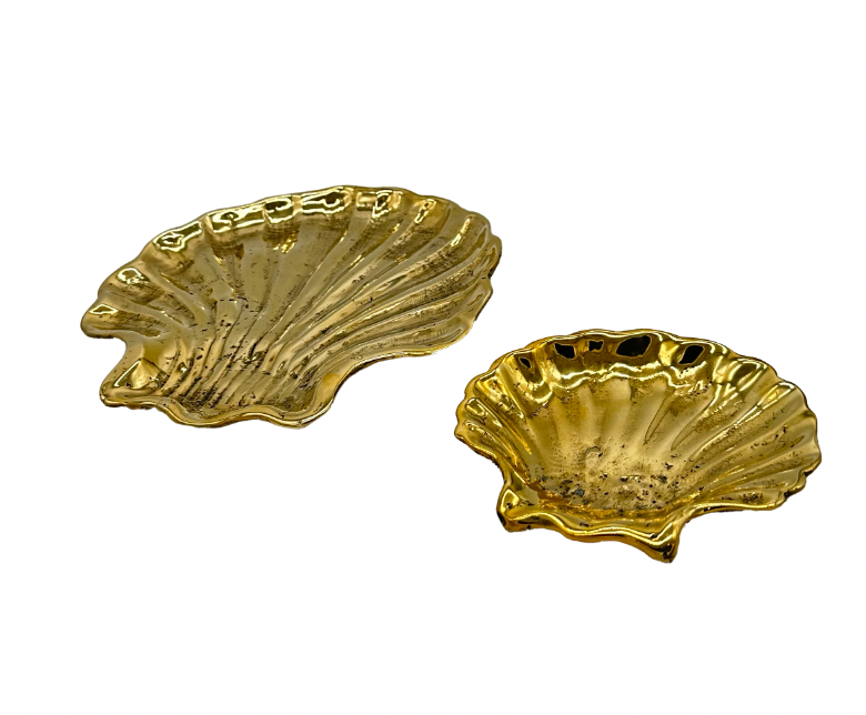 Brass Shell Dish