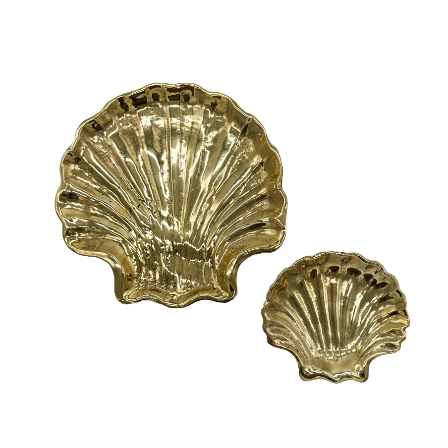 Brass Shell Dish