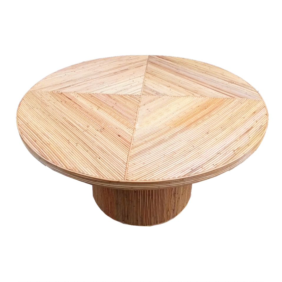 Split Reed Dining Table