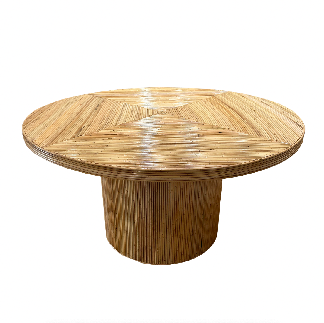Split Reed Dining Table