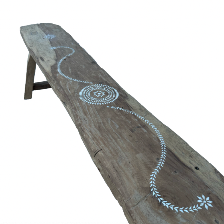 Shell Inlay Bench III