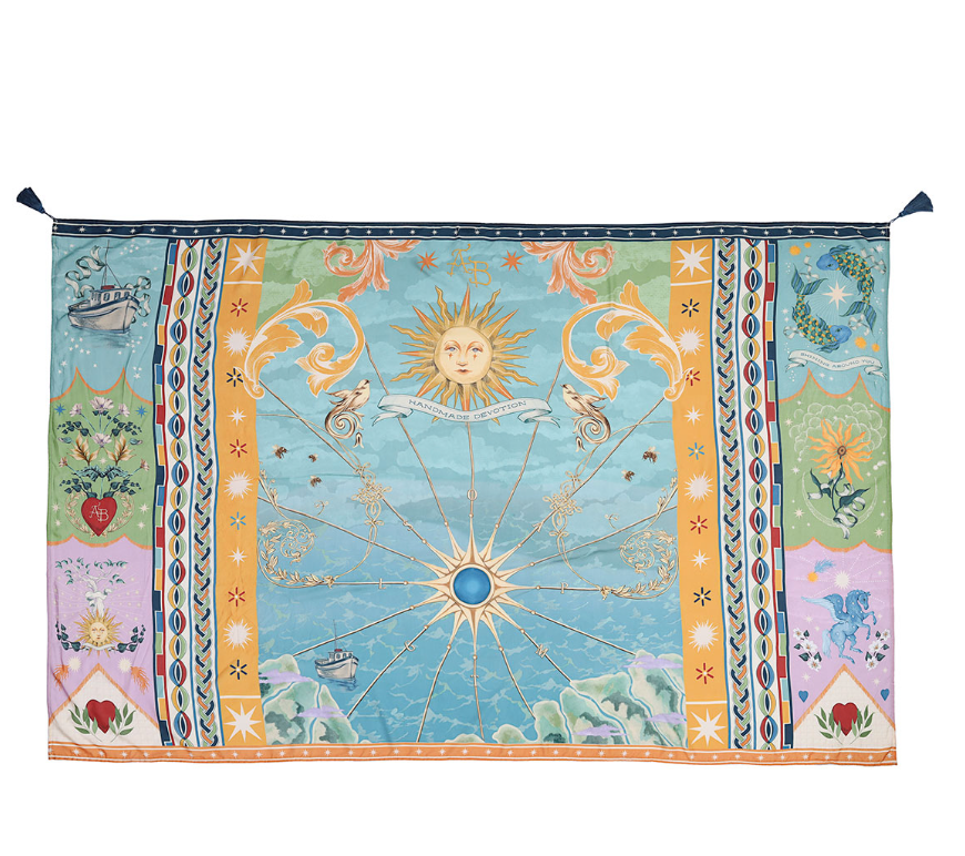 Marine Solstice Pareo by Agua Bendita