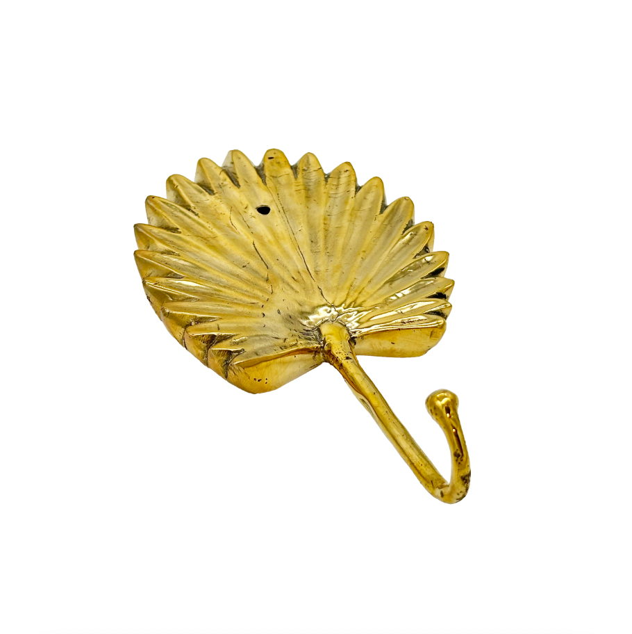 Brass Leaf Hooks