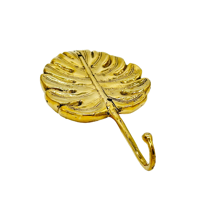 Brass Leaf Hooks