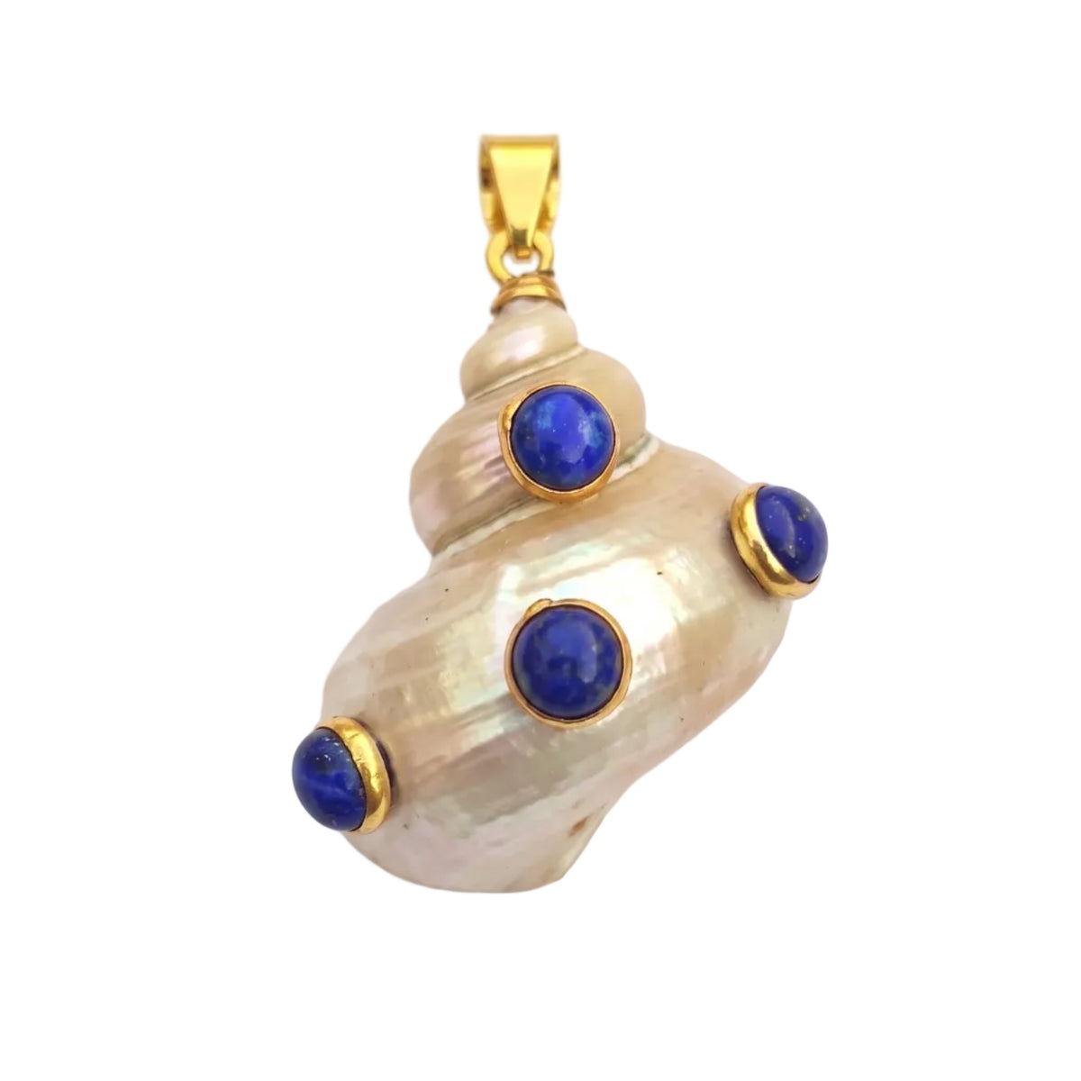 Turbo Shell Inlay Pendants