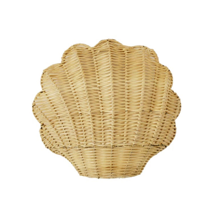 Wicker Shell Decor