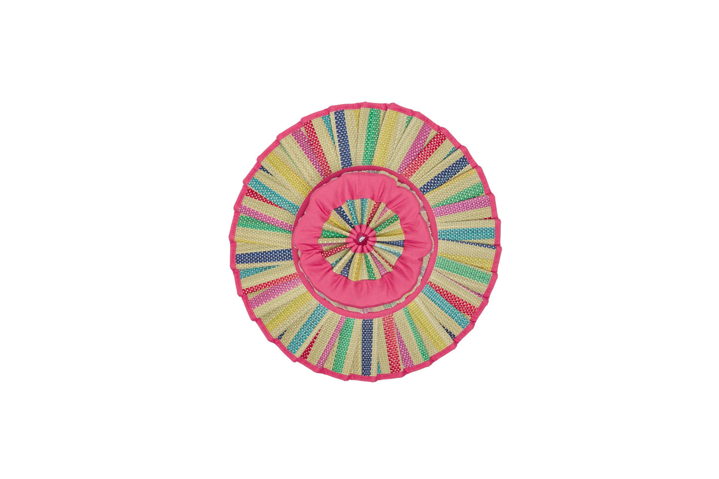 Luxe Capri Hat- Resort Days Fuchsia