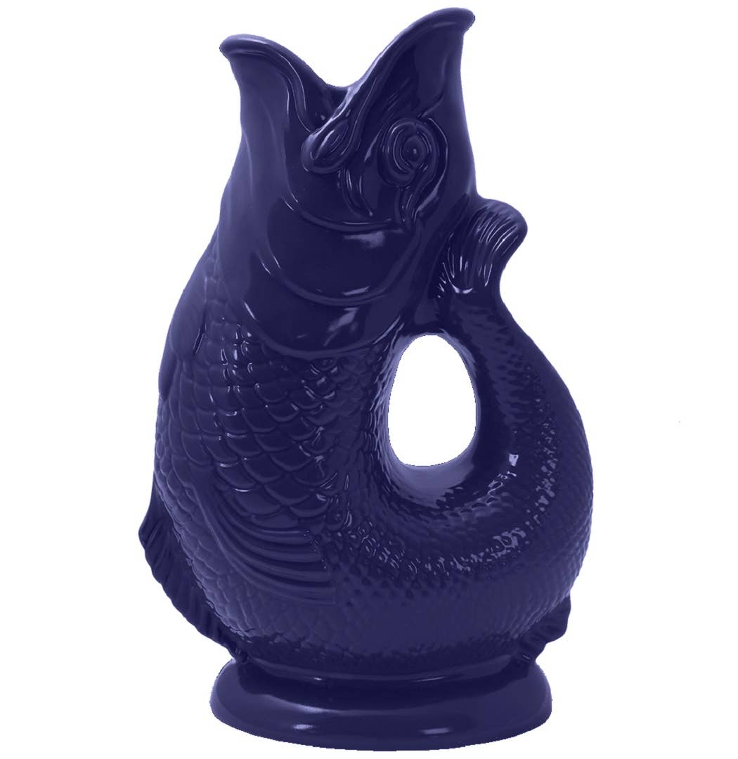 Gluggle Jug- Cobalt Blue