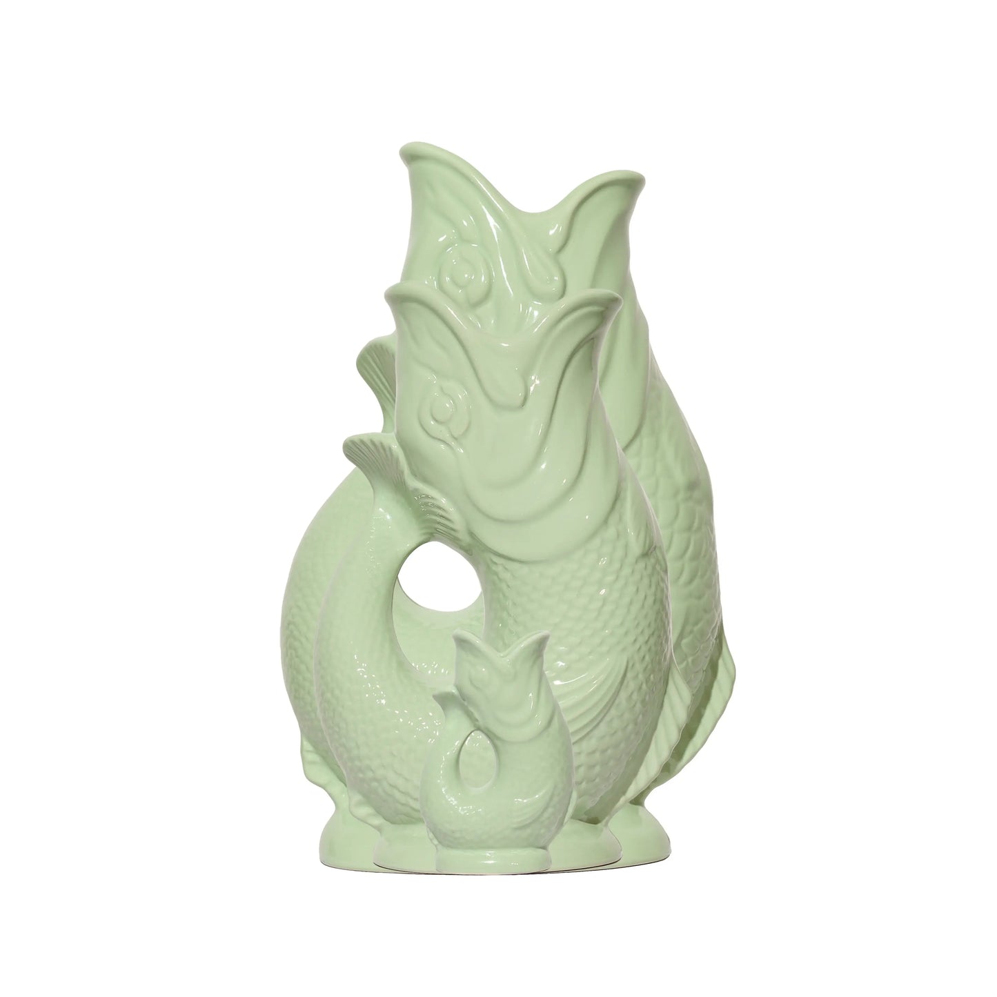 Pistachio Gluggle Jug