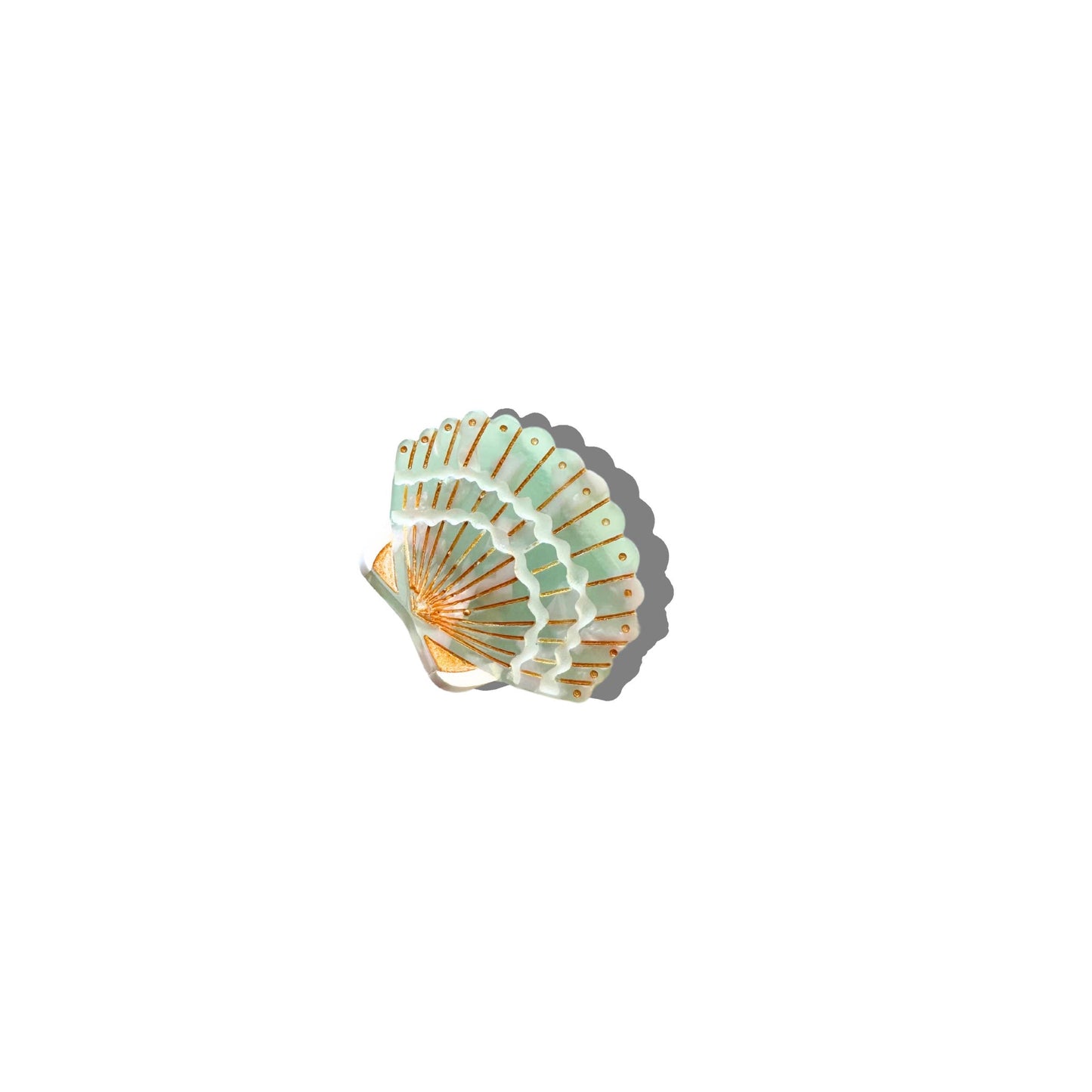 Seashell Claw Hair Clip