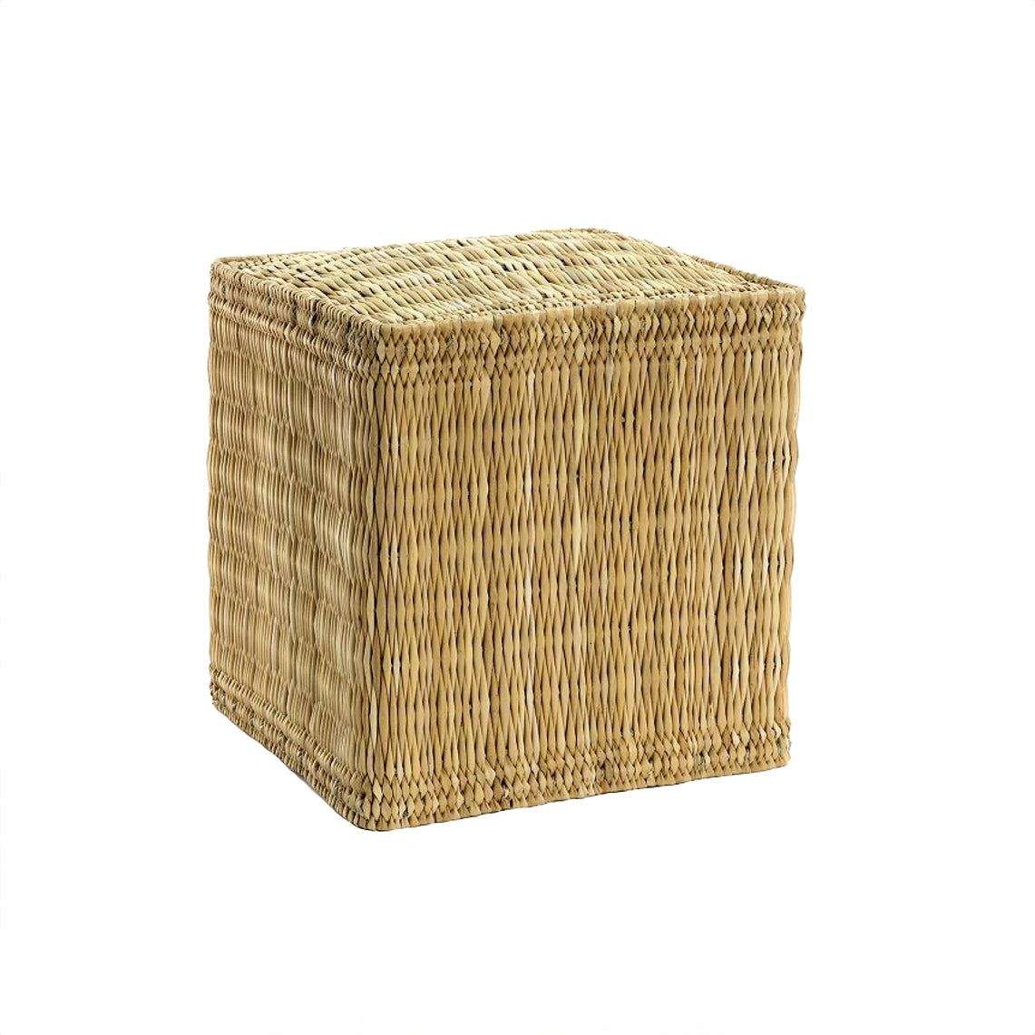 Straw Ottoman