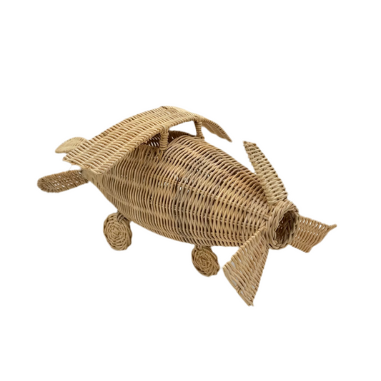 Wicker Toy Airplane