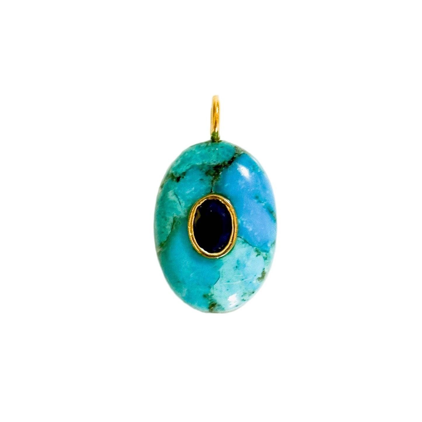 Oval Gemstone Charms