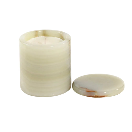 Luxe Onyx Candle- Neroli Amber