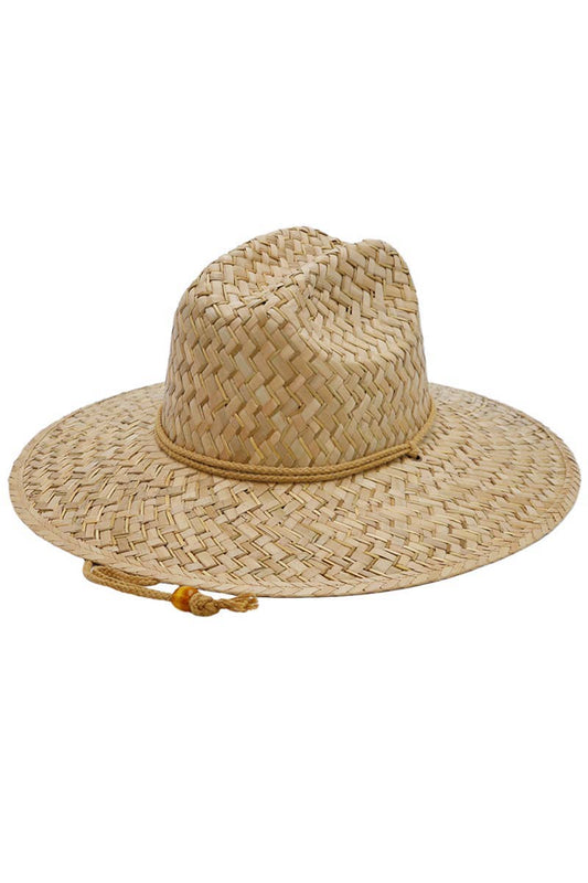 Straw Lifeguard Hat
