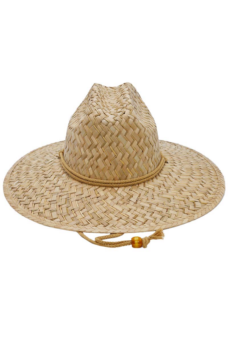 Straw Lifeguard Hat