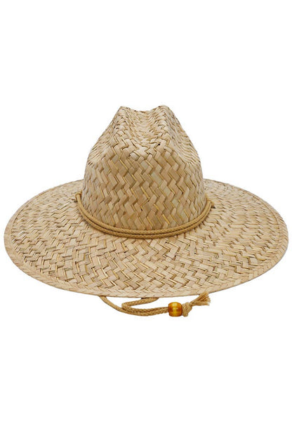 Straw Lifeguard Hat