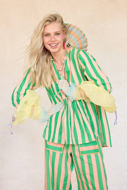 Luxe Capri Hat- Sunset Samba Maxi