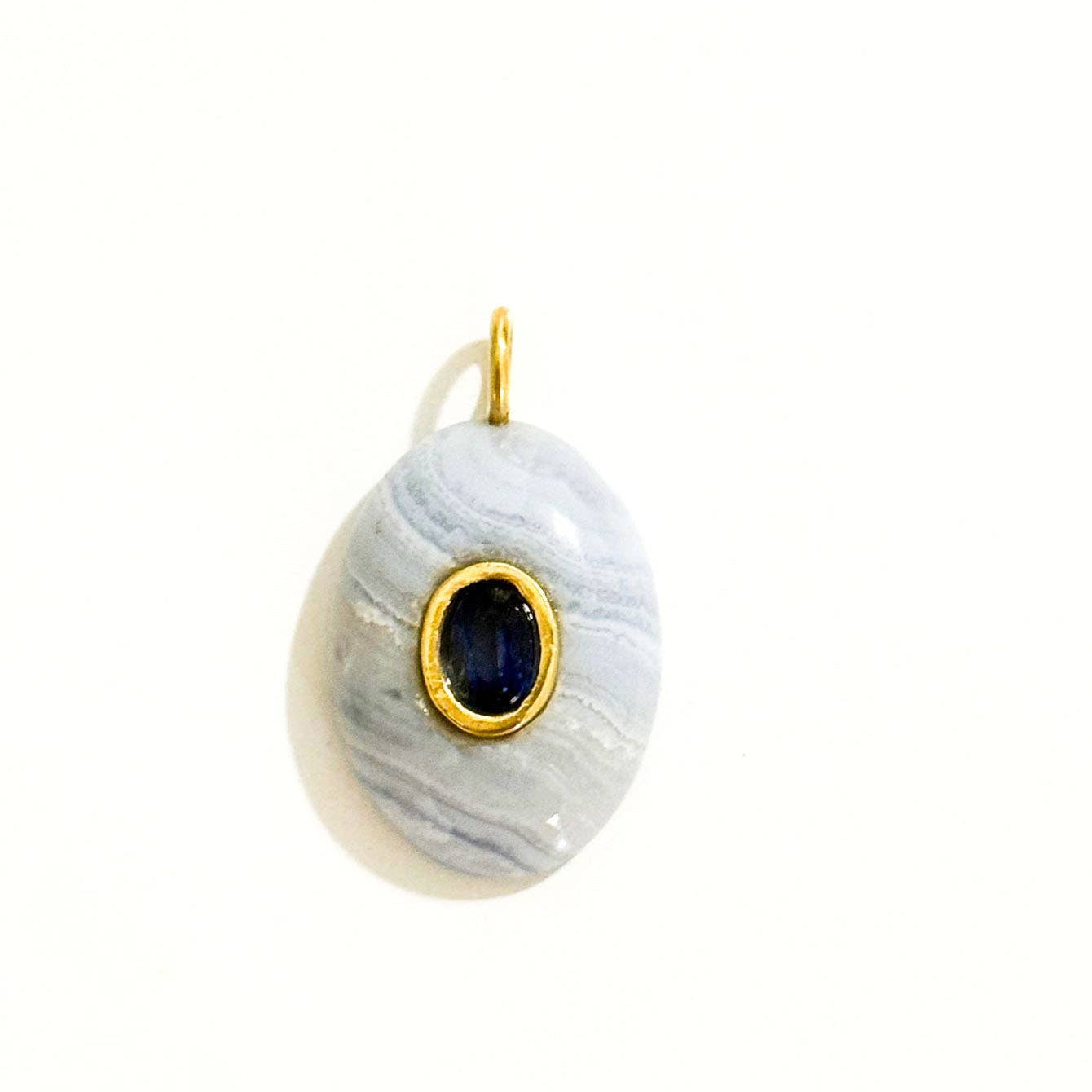 Oval Gemstone Charms