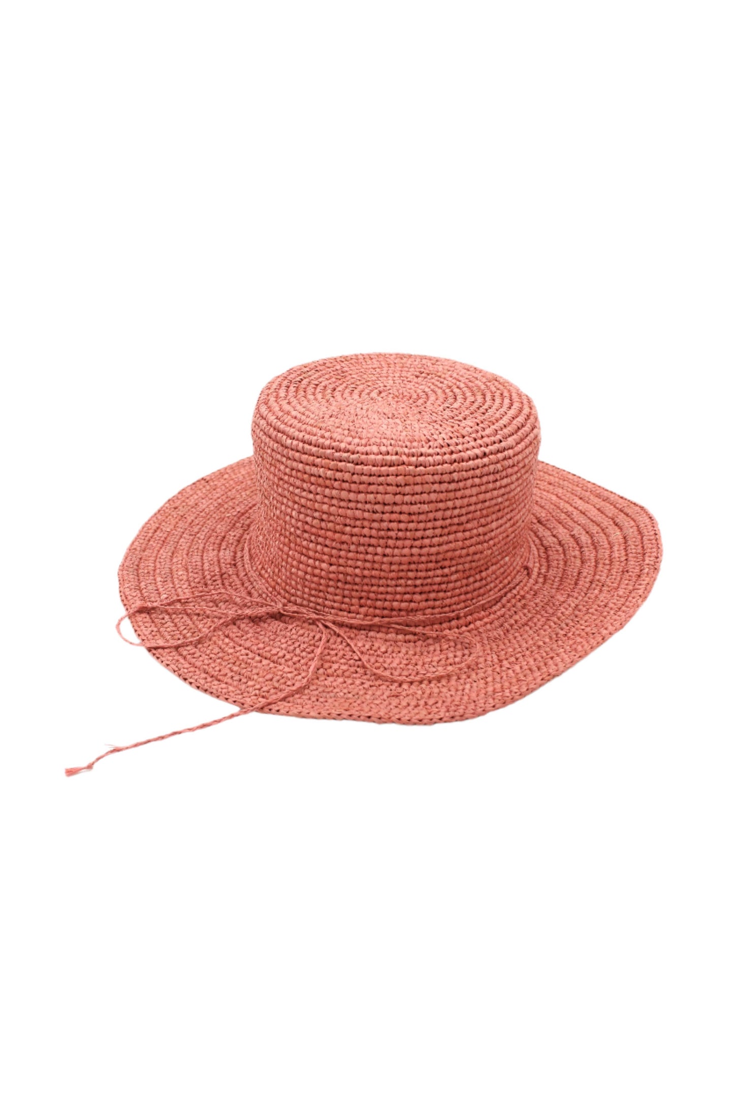 Crochet Straw Bucket Hats