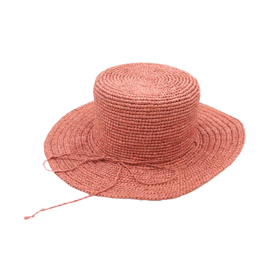 Crochet Straw Bucket Hats