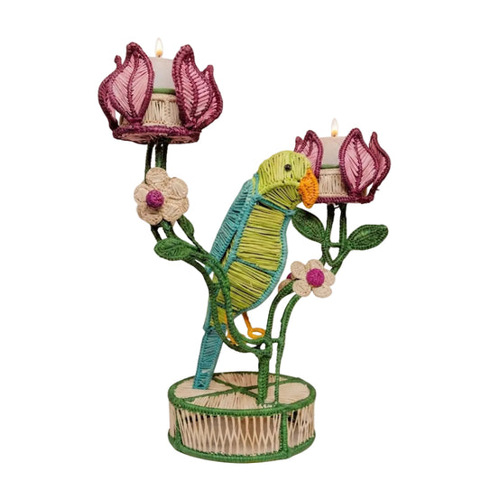 Parrot Candle Holder