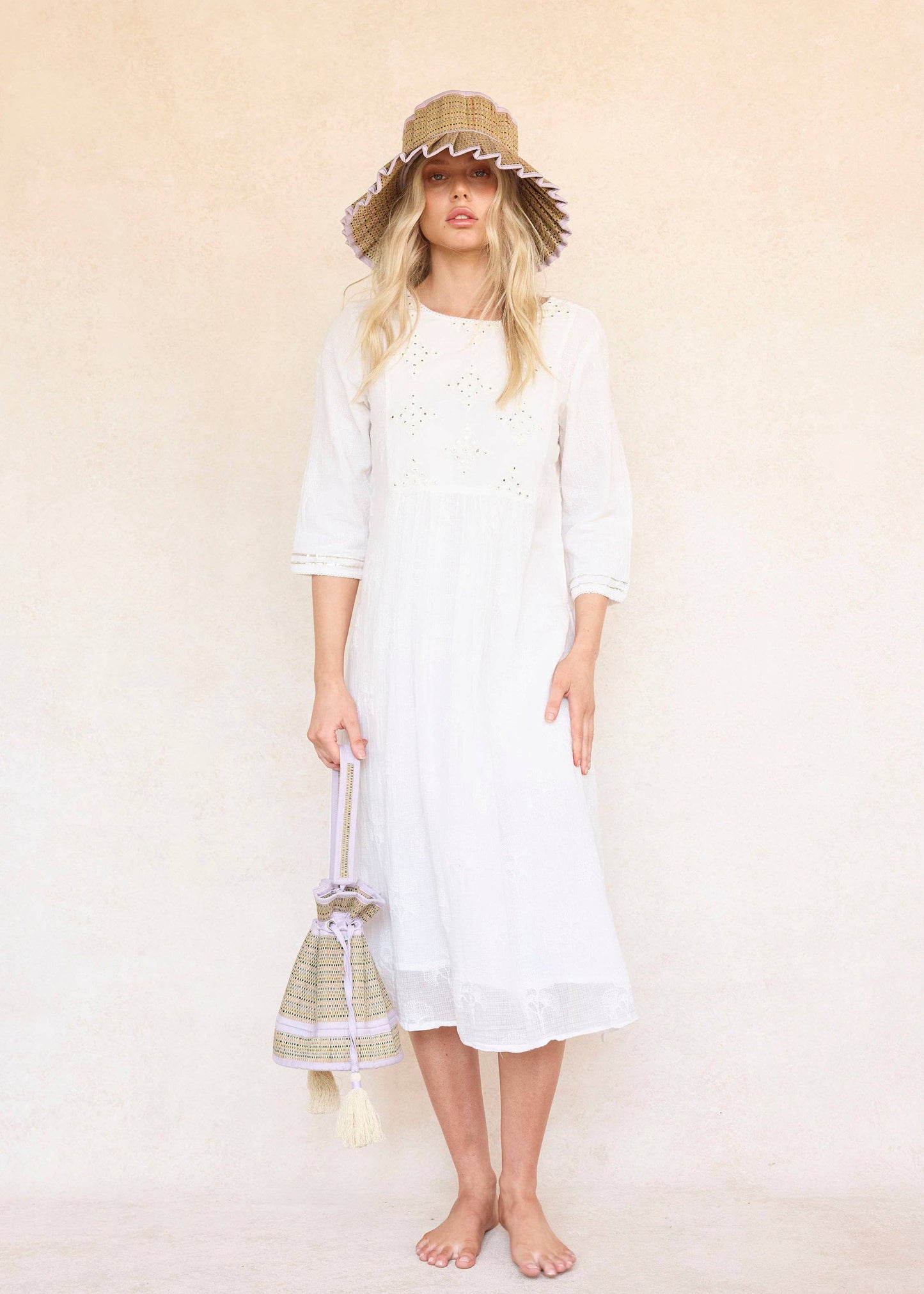 Sea Pearl | Island Capri Hat
