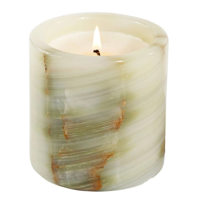Luxe Onyx Candle- Neroli Amber