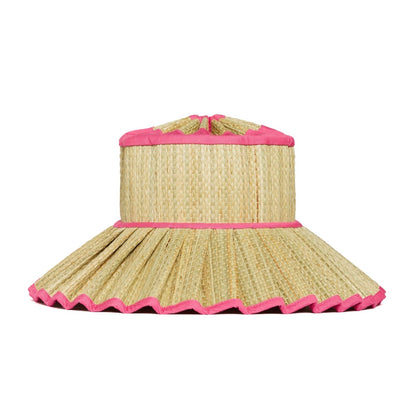 Island Capri Hat- Flamingo Midi