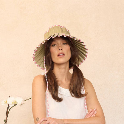 Luxe Capri Hat- Summer Voyage Maxi