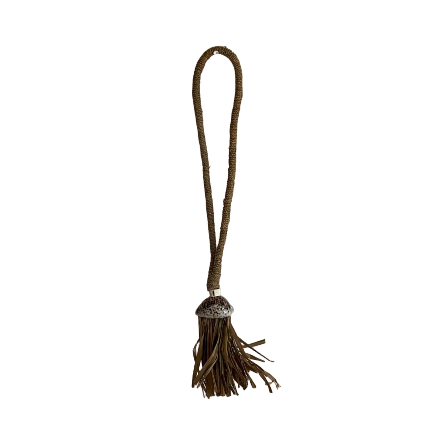 Tiger Cowrie Curtain Tieback