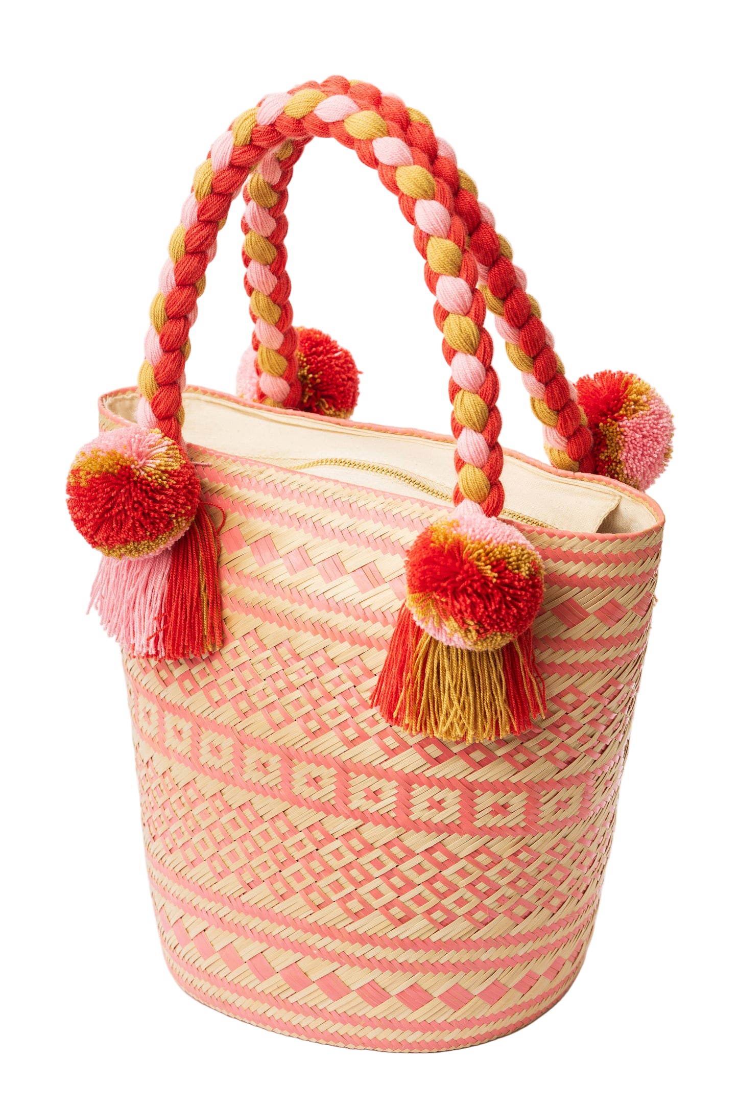 Wayuu Palm Bag Pink