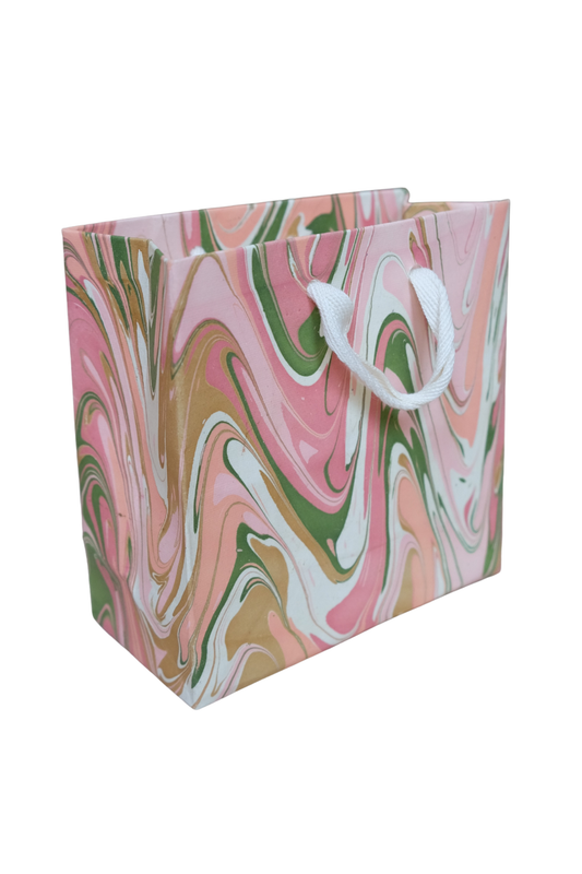 Hand Marbled Gift Bag (Small)