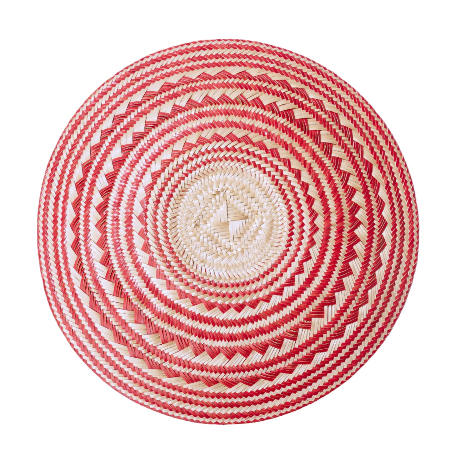 Woven Palm Placemats (S/4) - Red