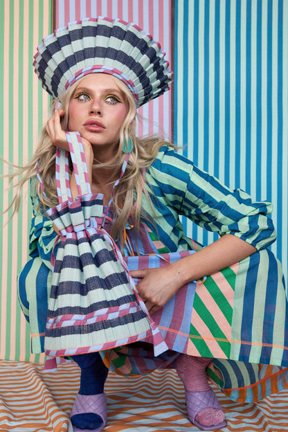 Luxe Capri Hat- Dolce Disco Maxi