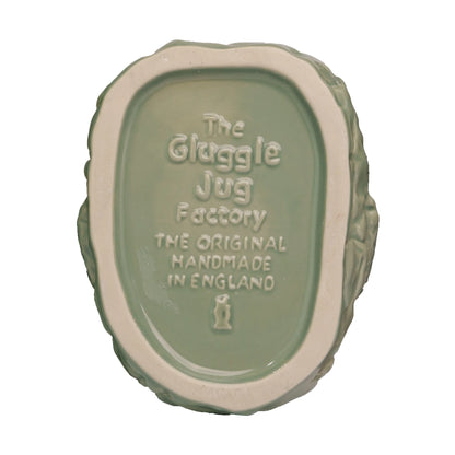 Crocodile Jug- Sage