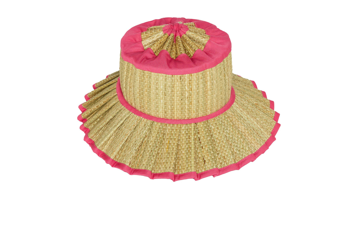 Island Capri Hat- Flamingo Maxi