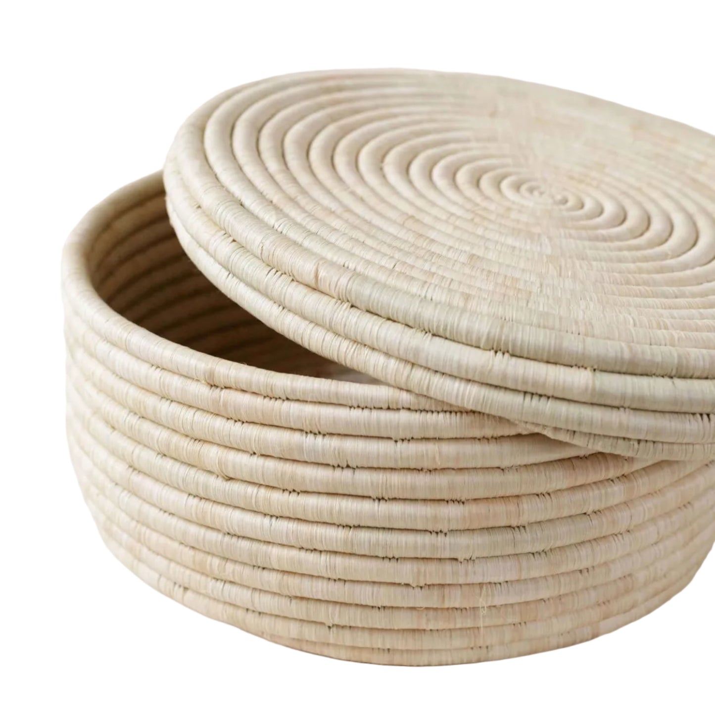 Round Lidded Basket