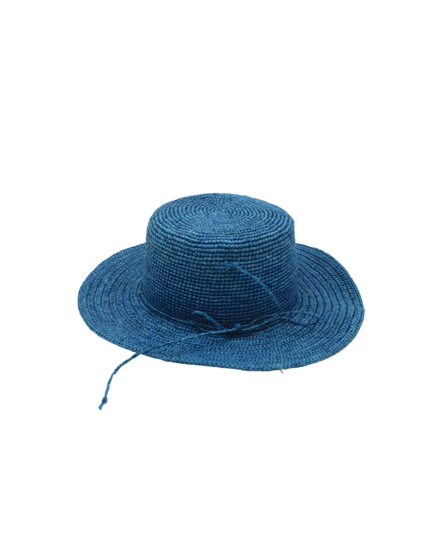 Crochet Straw Bucket Hats