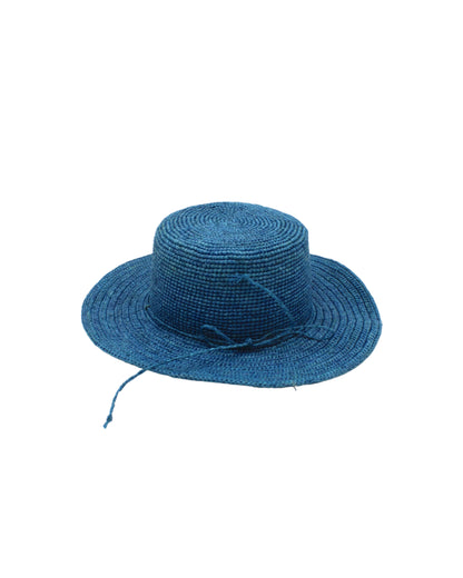 Crochet Straw Bucket Hats
